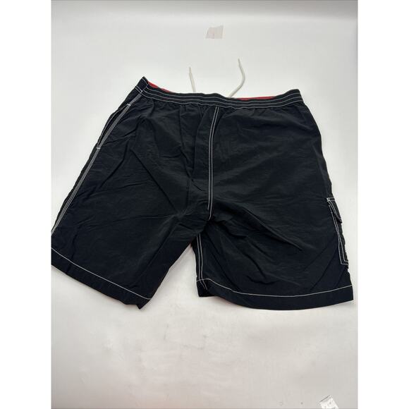 Polo Ralph Lauren Shorts Mens L Black Cargo Board Lined Swim Trunks , Surf - Picture 9 of 11